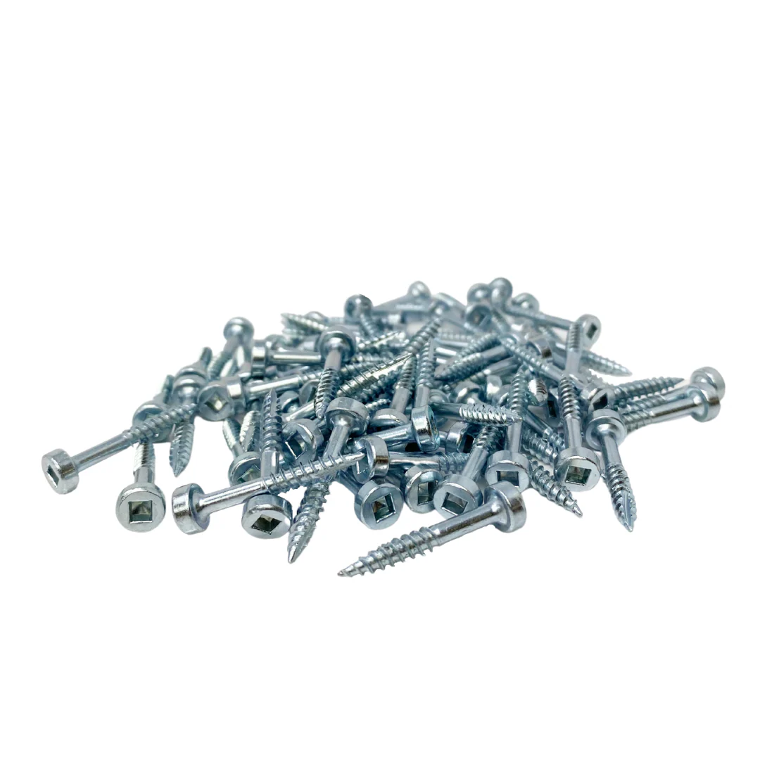 1'' Fine Thread #6 Zinc Pocket Hole Screws - 200 Screws - Image 6