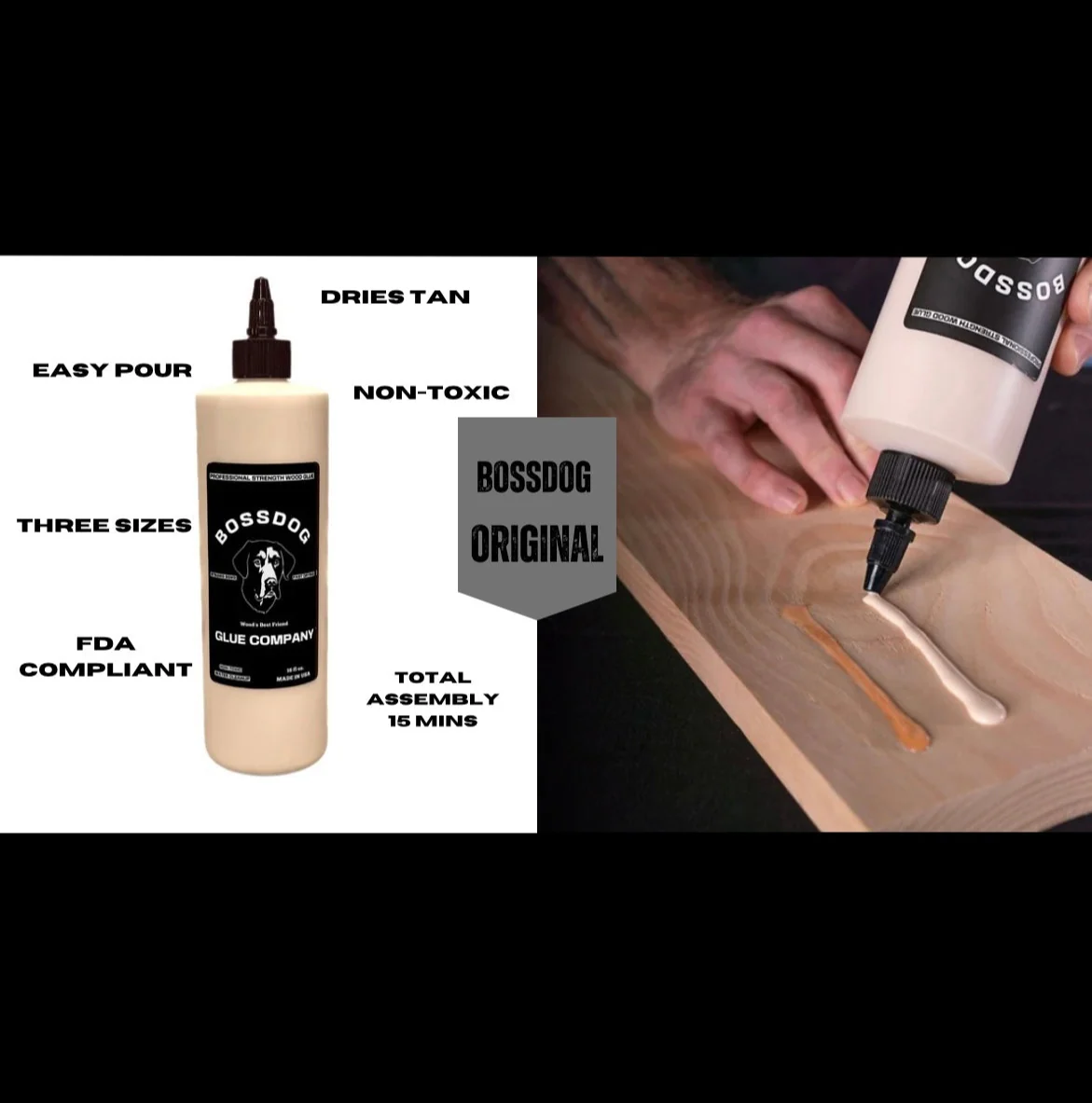 1 Gallon BOSSDOG Wood Glue /Tan - Image 6