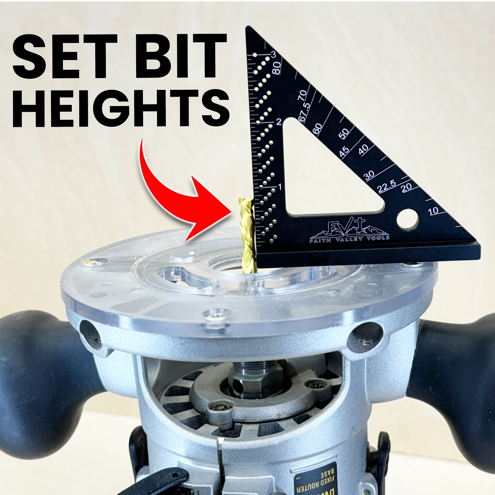 3.5" Precision Woodworking Square - Image 7